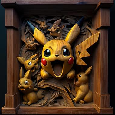 3D model A Scare to Remember Pikachu Joining Rocket dan (STL)